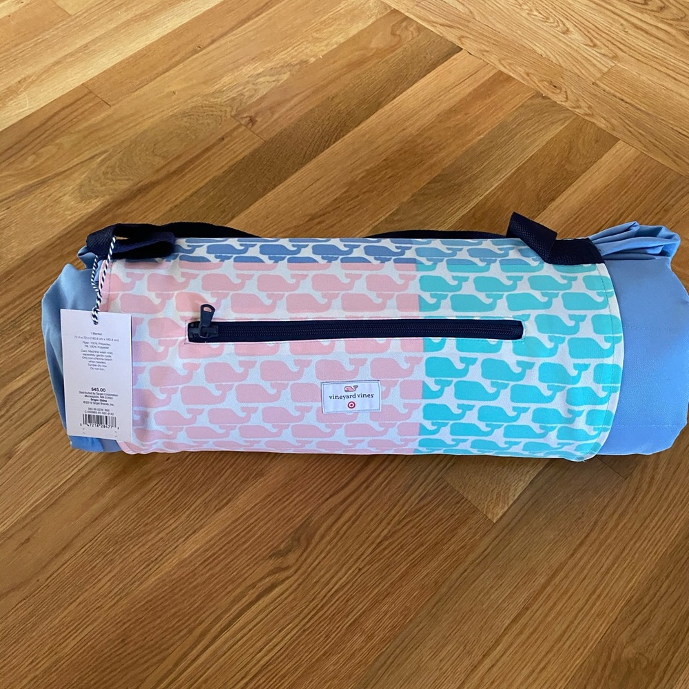 vineyard vines patchwork  blanket- sold out